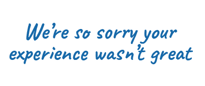 Sorry it wasn't so great